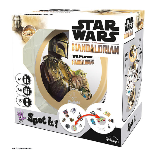 Spot it Mandalorian - Board Game Tìm Cặp Hình Trùng Nhau - Zygomatic Star Wars