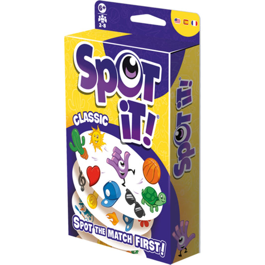 Spot It! Classic Card Game - Pocket Eco Edition - Board Game Thẻ Bài Phản Xạ - Zygomatic
