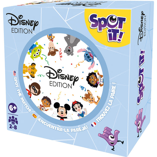 Spot It! Disney Card Game - Trò Chơi Thẻ Bài Phản Xạ Nhanh - Zygomatic