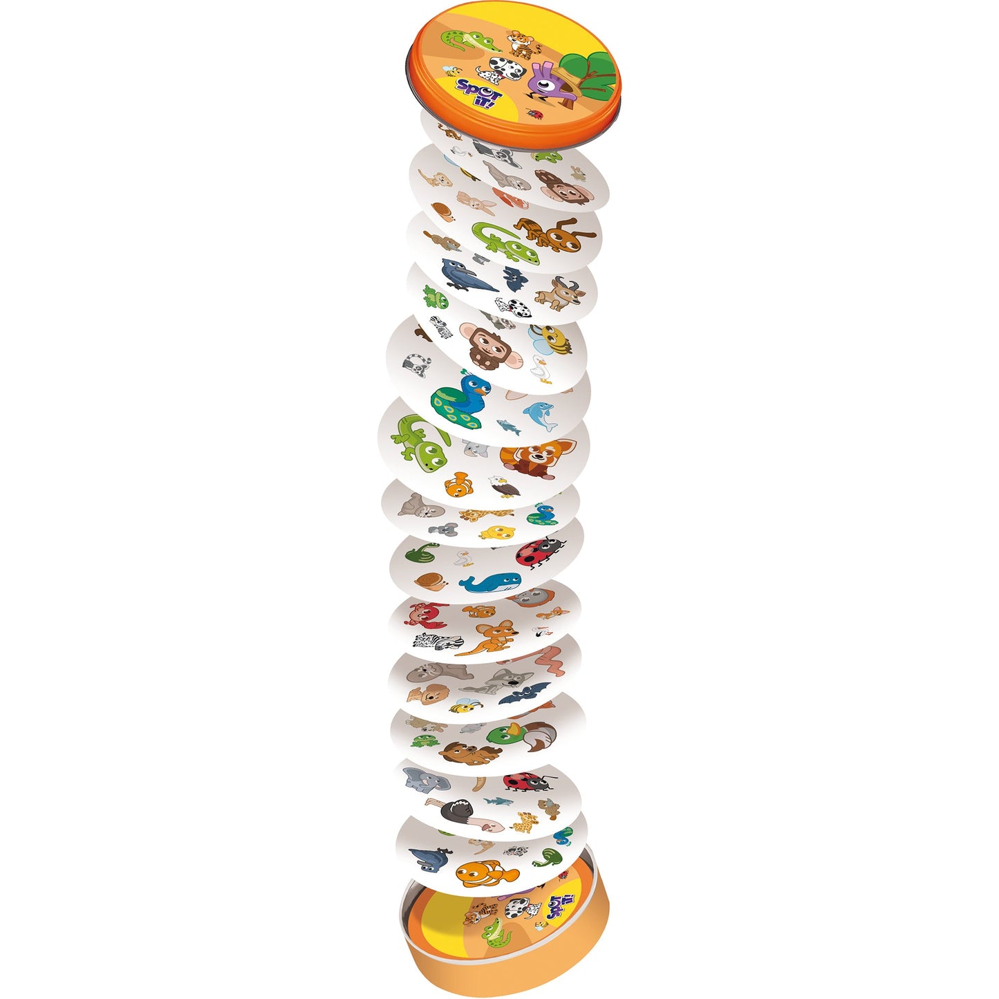 Spot It Animals (Eco-Blister) - Board Game Thẻ Bài Quan Sát Phản Xạ - Zygomatic