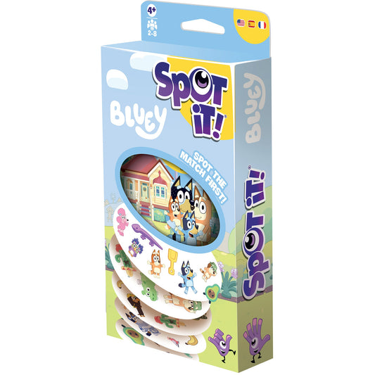 Spot It! Bluey Card Game - Trò Chơi Thẻ Bài Phản Xạ Gia Đình - Zygomatic