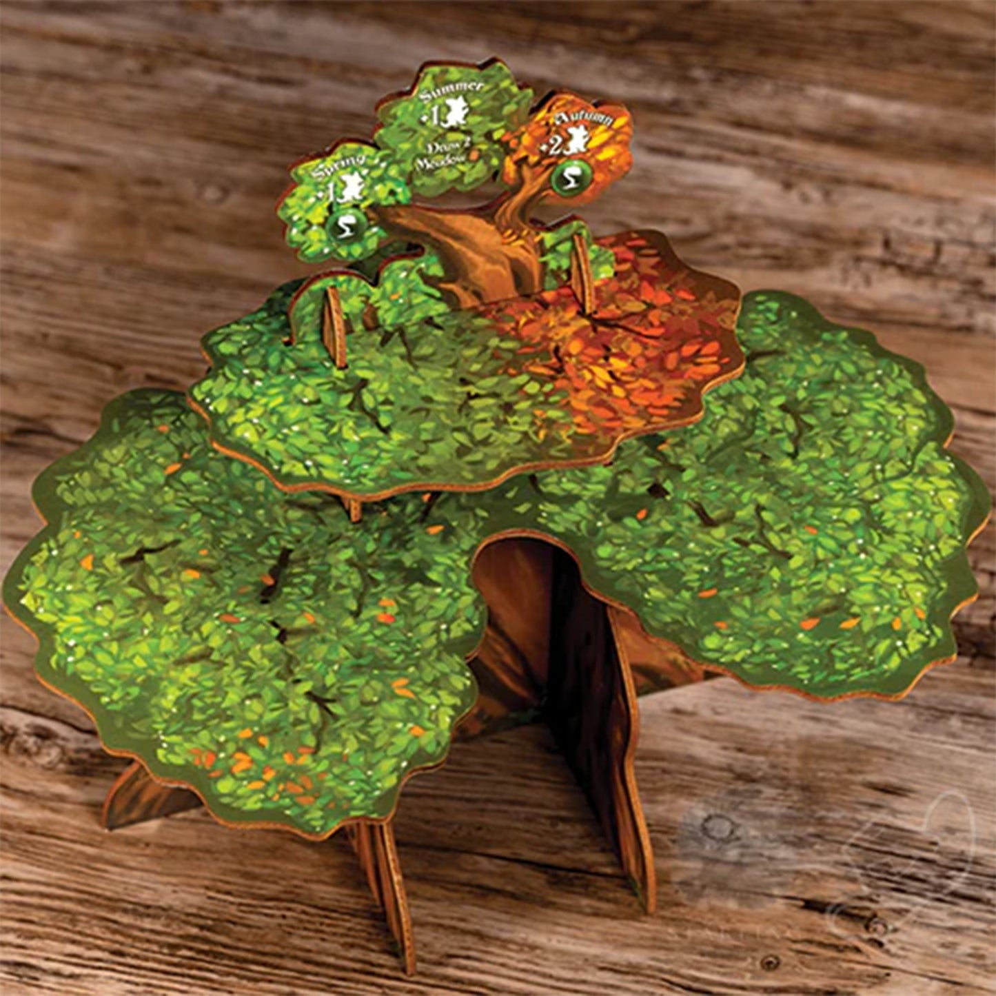 Everdell Wooden Ever Tree - Phụ kiện cây gỗ trang trí Board Game - Tabletop Tycoon - Hình ảnh bổ sung 5