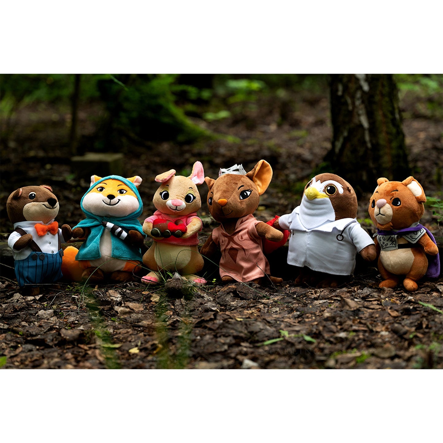 Everdell Cozy Critters Plush Fynn Nobletail - Gấu bông nhân vật Everdell - Tabletop Tycoon