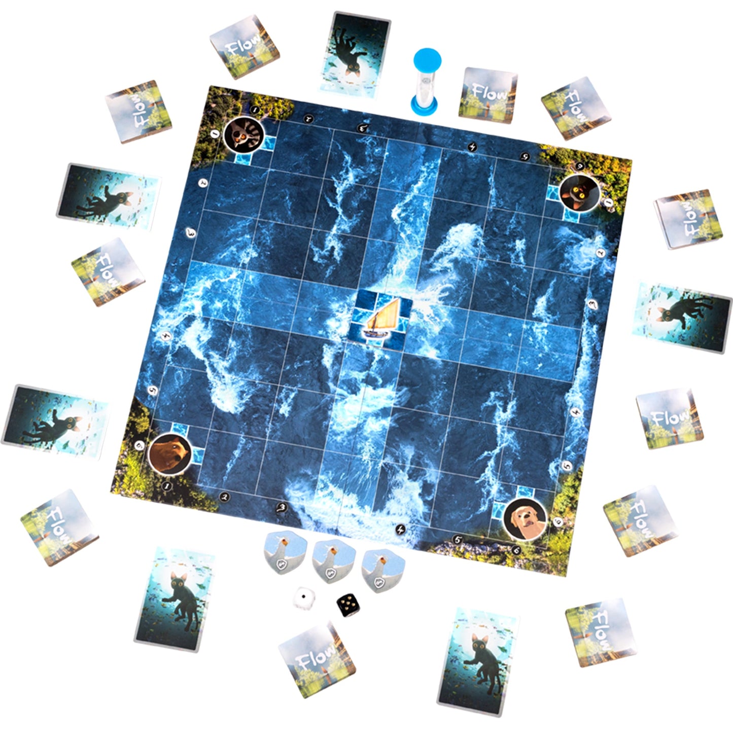 Flow Board Game - Trò chơi board game hợp tác - Tabletop Tycoon