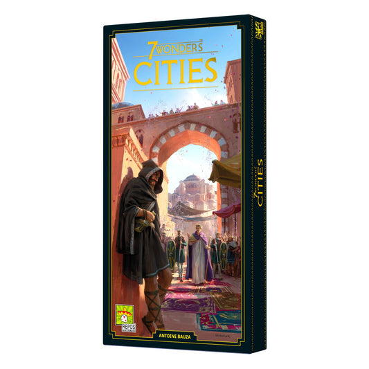 7 Wonders Cities Board Game Expansion - Bản mở rộng trò chơi chiến thuật - Repos Production