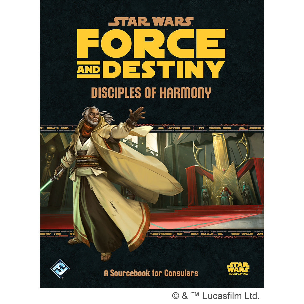 Star Wars: Force and Destiny RPG - Disciples of Harmony - Sách Nhập Vai Sourcebook - Edge Studio