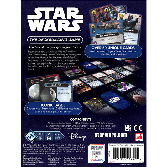 Star Wars: The Deckbuilding Game - Board Game Thẻ Bài Chiến Thuật - Fantasy Flight Games