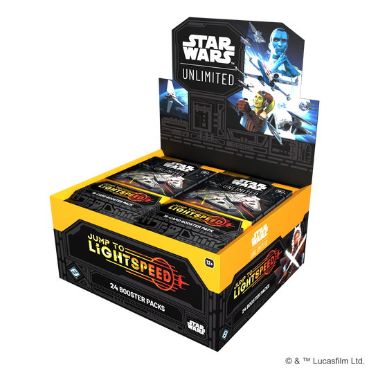 Star Wars: Unlimited – Jump to Lightspeed: Booster Display - Hộp Thẻ Bài TCG Chính Hãng - Fantasy Flight Games