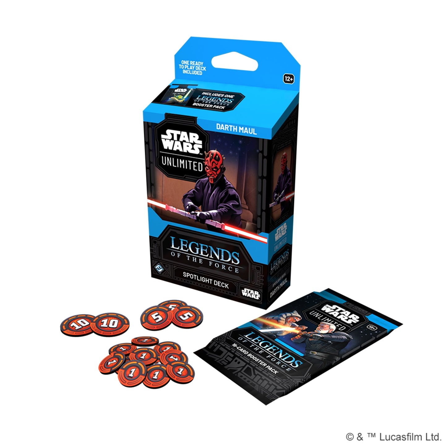 Star Wars: Unlimited - Legends of the Force: Spotlight Deck: Darth Maul - Board Game Thẻ Bài TCG - Fantasy Flight Games