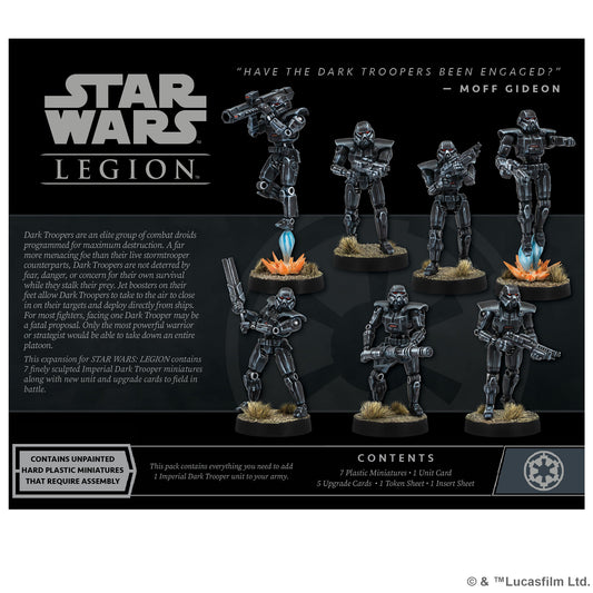 Star Wars Legion Dark Troopers Expansion Tabletop Miniatures Game - Bộ Mở Rộng Board Game Chiến Thuật - Atomic Mass Games