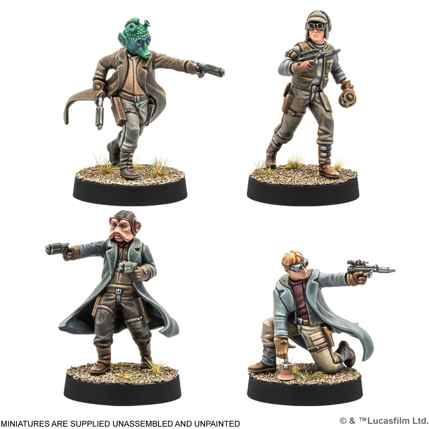 Star Wars: Legion – Rebel Sleeper Cell Unit Expansion - Bộ Mở Rộng Game Sa Bàn - Atomic Mass Games