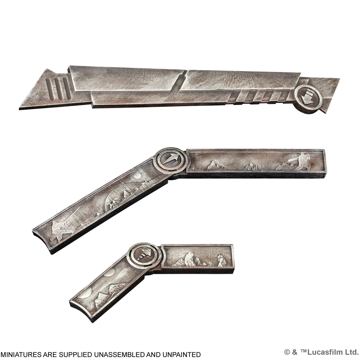 Star Wars: Shatterpoint - Movement & Range Tools | Bộ Thước Đo Di Chuyển & Tầm Xa | Atomic Mass Games