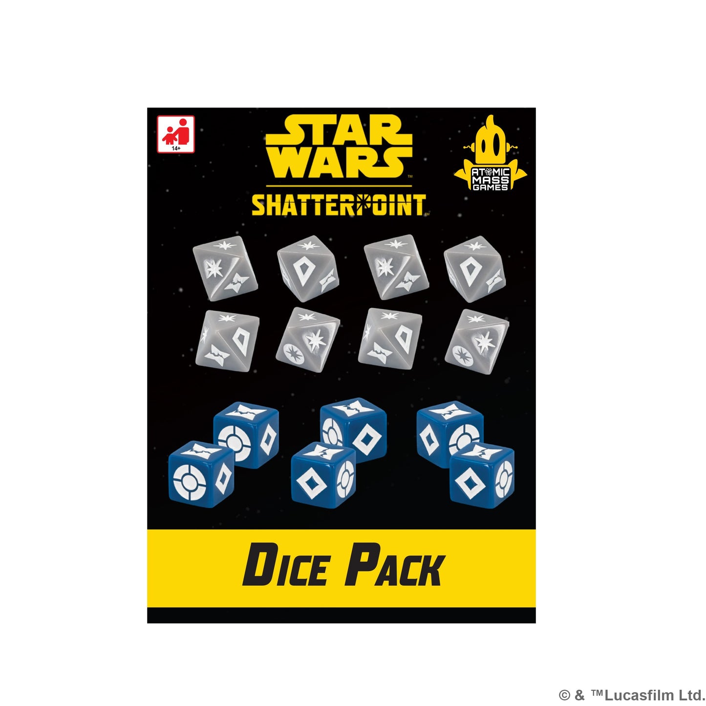Star Wars: Shatterpoint - Dice Pack | Bộ Xúc Xắc Phụ Kiện | Atomic Mass Games