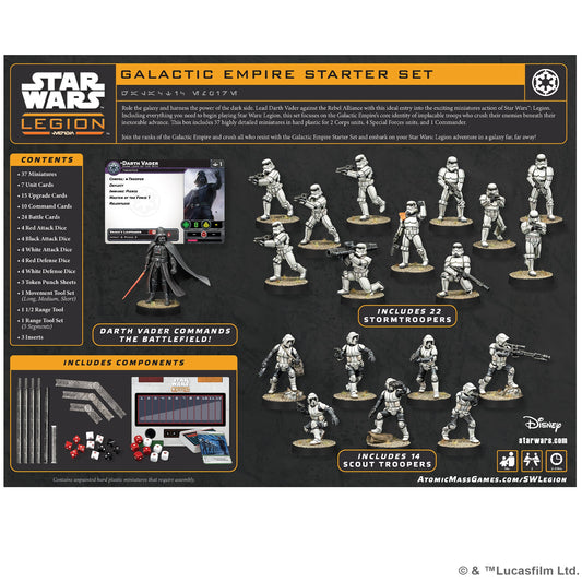 Bộ Khởi Đầu Star Wars: Legion – Galactic Empire Starter Set