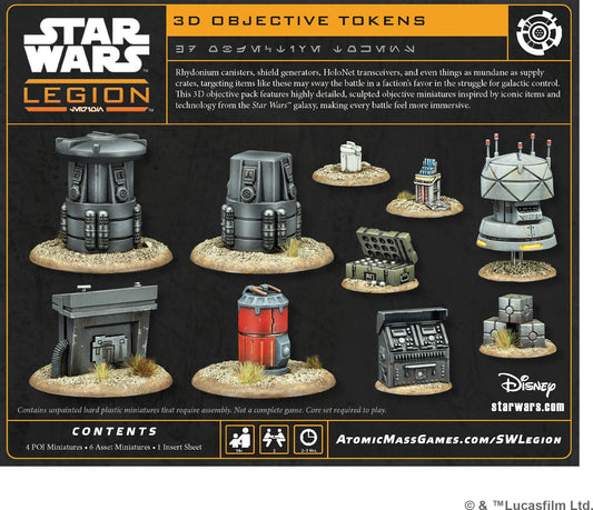 Star Wars: Legion - 3D Objective Tokens - Phụ Kiện Sa Bàn & Mô Hình Atomic Mass Games