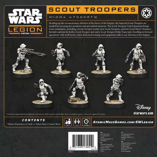 Star Wars: Legion - Scout Troopers - Board Game Chiến Thuật Miniatures - Atomic Mass Games