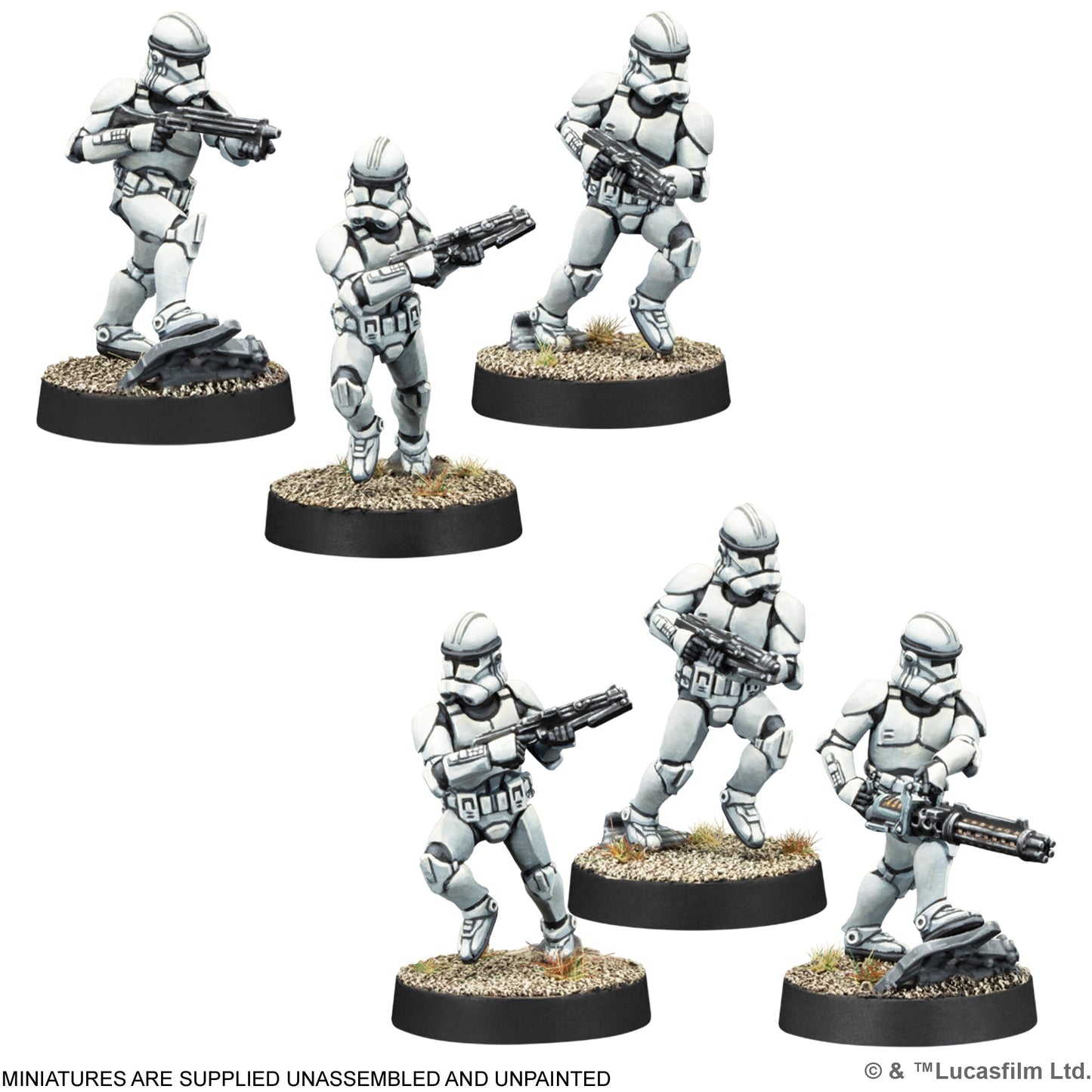 Star Wars: Legion - Clone Troopers Infantry | Board Game Chiến Thuật | Atomic Mass Games