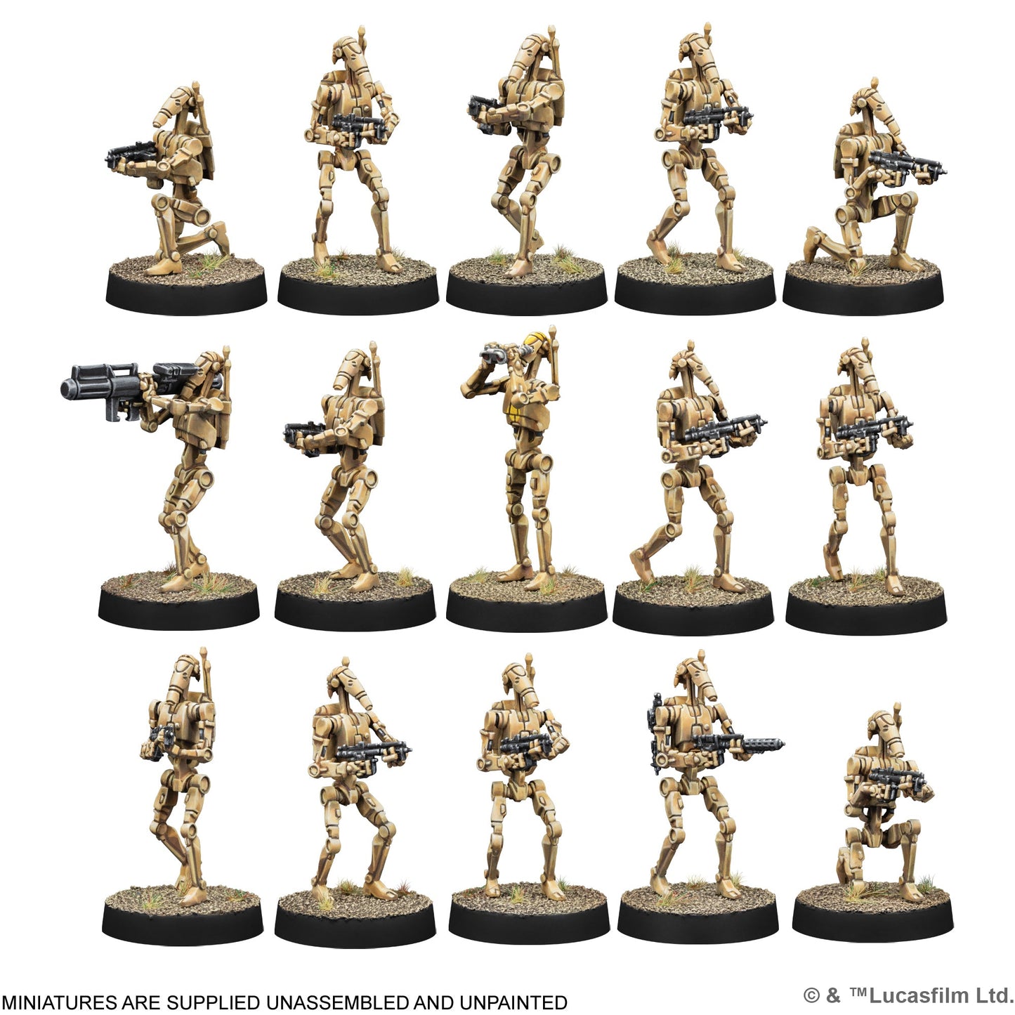 Star Wars: Legion - B1 Battle Droids - Board Games Chiến Thuật - Atomic Mass Games