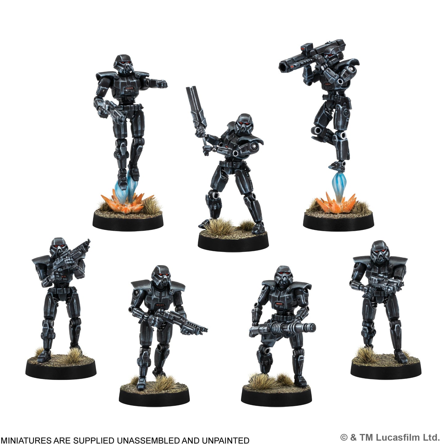 Star Wars: Legion – Dark Troopers - Mô Hình Trò Chơi Chiến Thuật - Atomic Mass Games