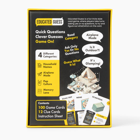 Educated Guess Card Game - Trò Chơi Thẻ Bài Giải Đố Trivia - Thrilly Games - Hình ảnh chi tiết 2