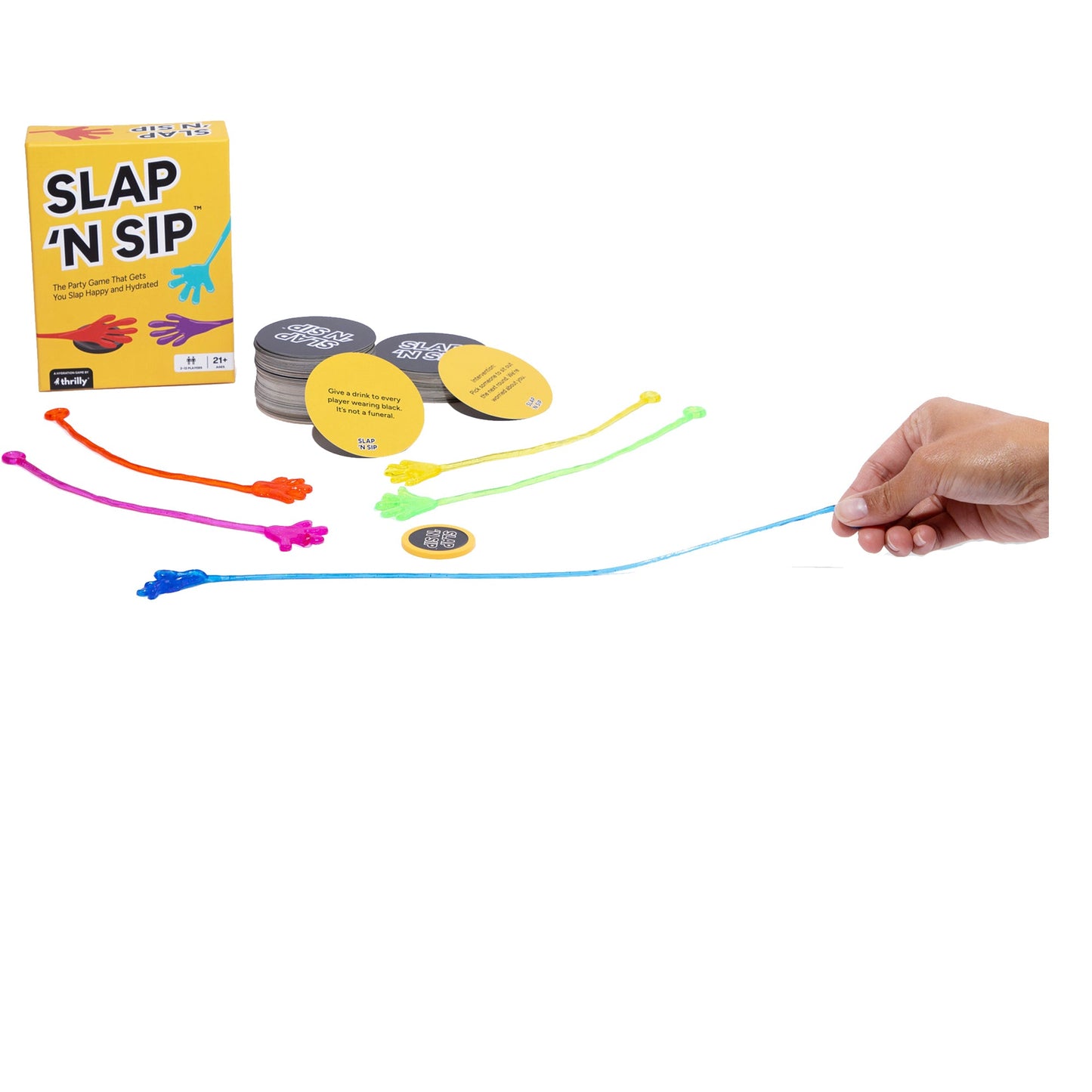 Slap 'N Sip Party Game - Trò Chơi Tiệc Tùng & Drinking Game - Thrilly Games