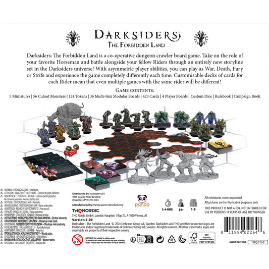 Darksiders: The Forbidden Land Board Game - Trò chơi Dungeon Crawler Chiến thuật - THQ Nordic