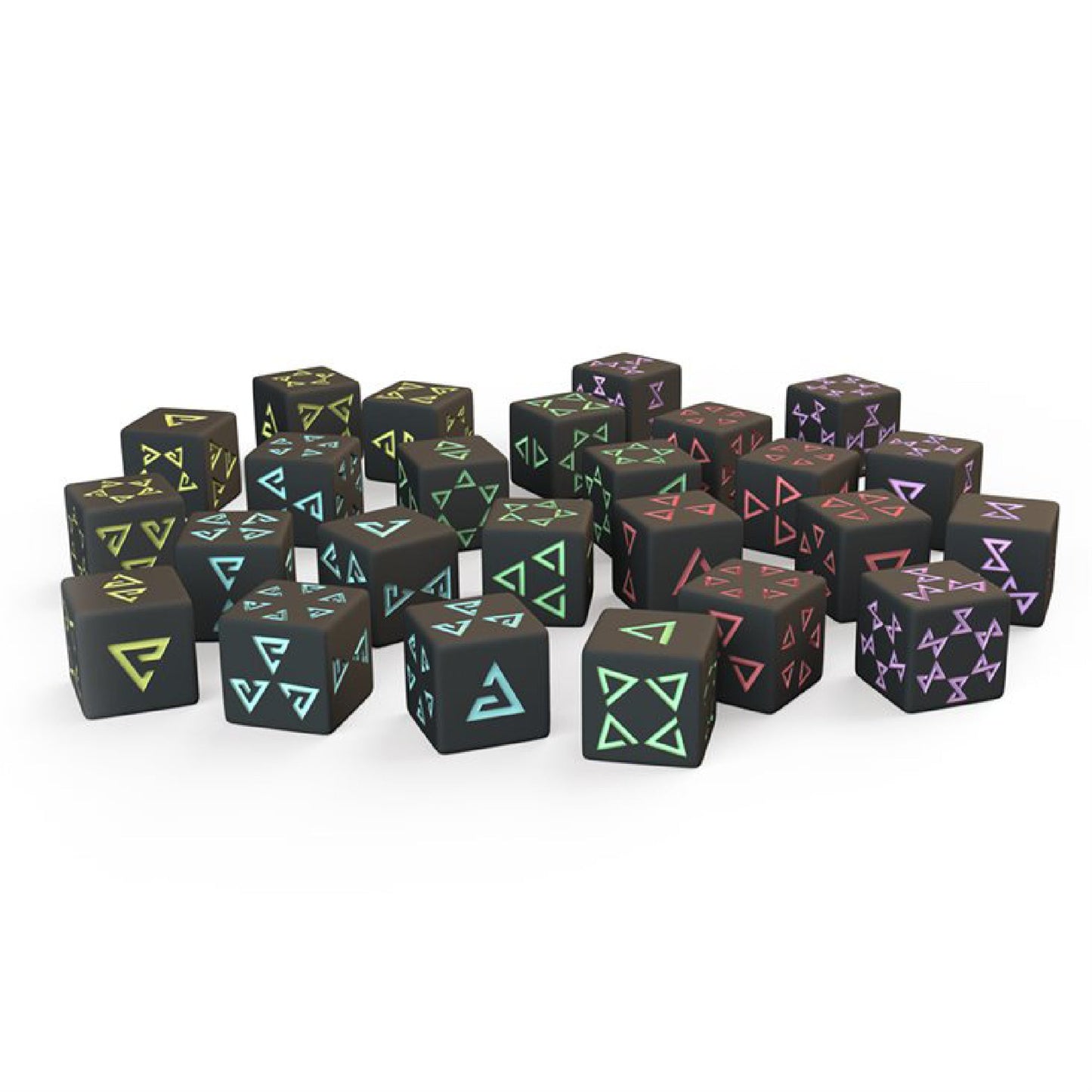 The Witcher Board Game DICE PACK - Bộ 25 Xúc Xắc Phụ Kiện Board Game - Go On Board