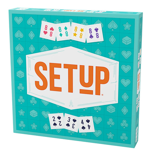 SetUp - Innovative Rummy-Style Board Game - Board Game Gia Đình Rummy Sáng Tạo Bezzerwizzer