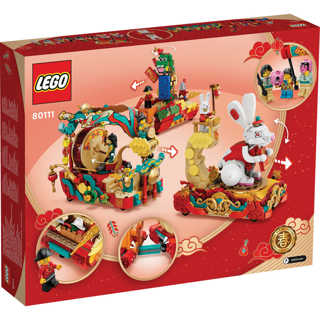 LEGO® Lunar New Year Parade - Bộ Lắp Ráp Diễu Hành Tết Nguyên Đán - LEGO 80111