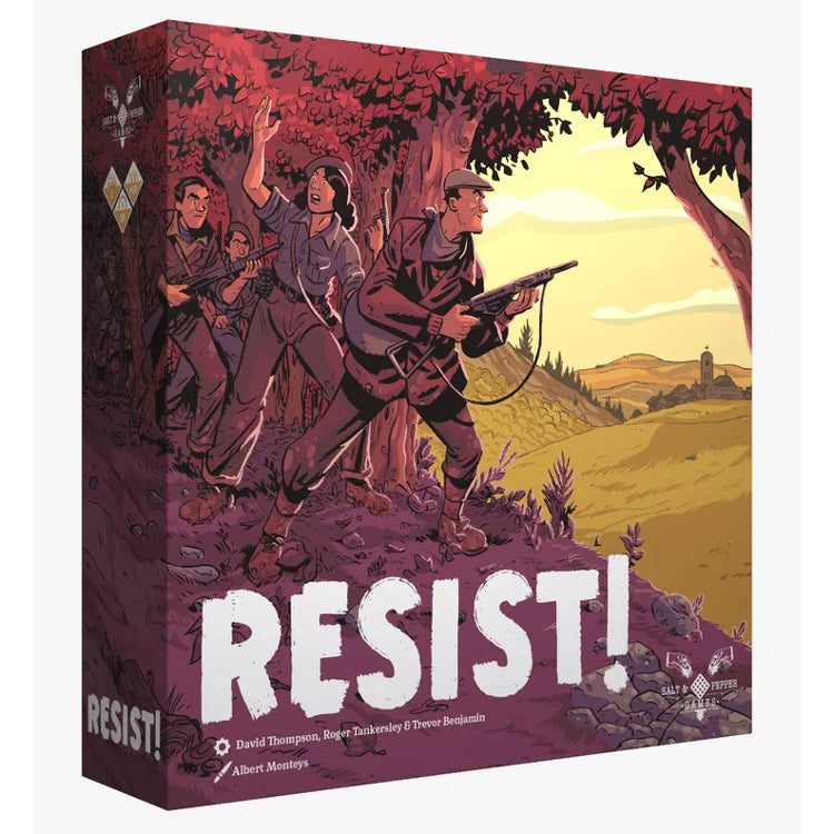 Resist! Board Game Thẻ Bài Chiến Thuật Solitaire - 25th Century Games