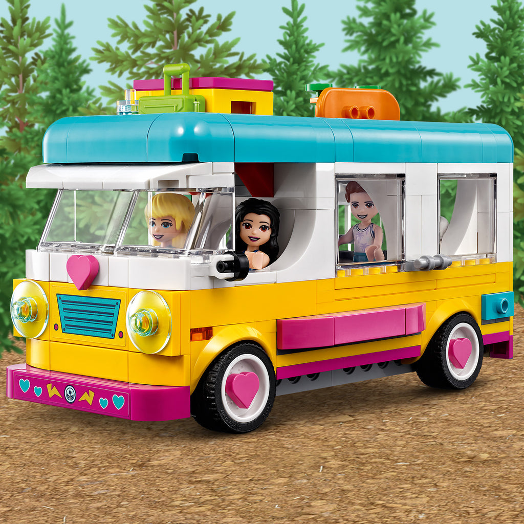 LEGO® Friends™ Forest Camper Van and Sailboat - Đồ chơi lắp ráp Xe cắm trại và Thuyền buồm LEGO 41681