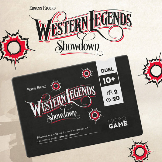 Western Legends: Showdown Card Game - Board Game Thẻ Bài Chiến Thuật 2 Người - Surfin' Meeple
