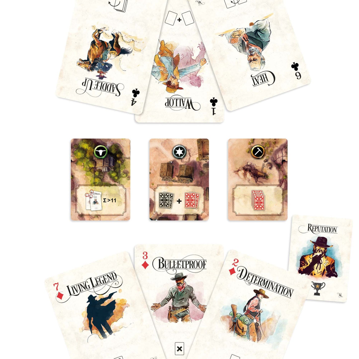 Western Legends: Showdown Card Game - Board Game Thẻ Bài Chiến Thuật 2 Người - Surfin' Meeple