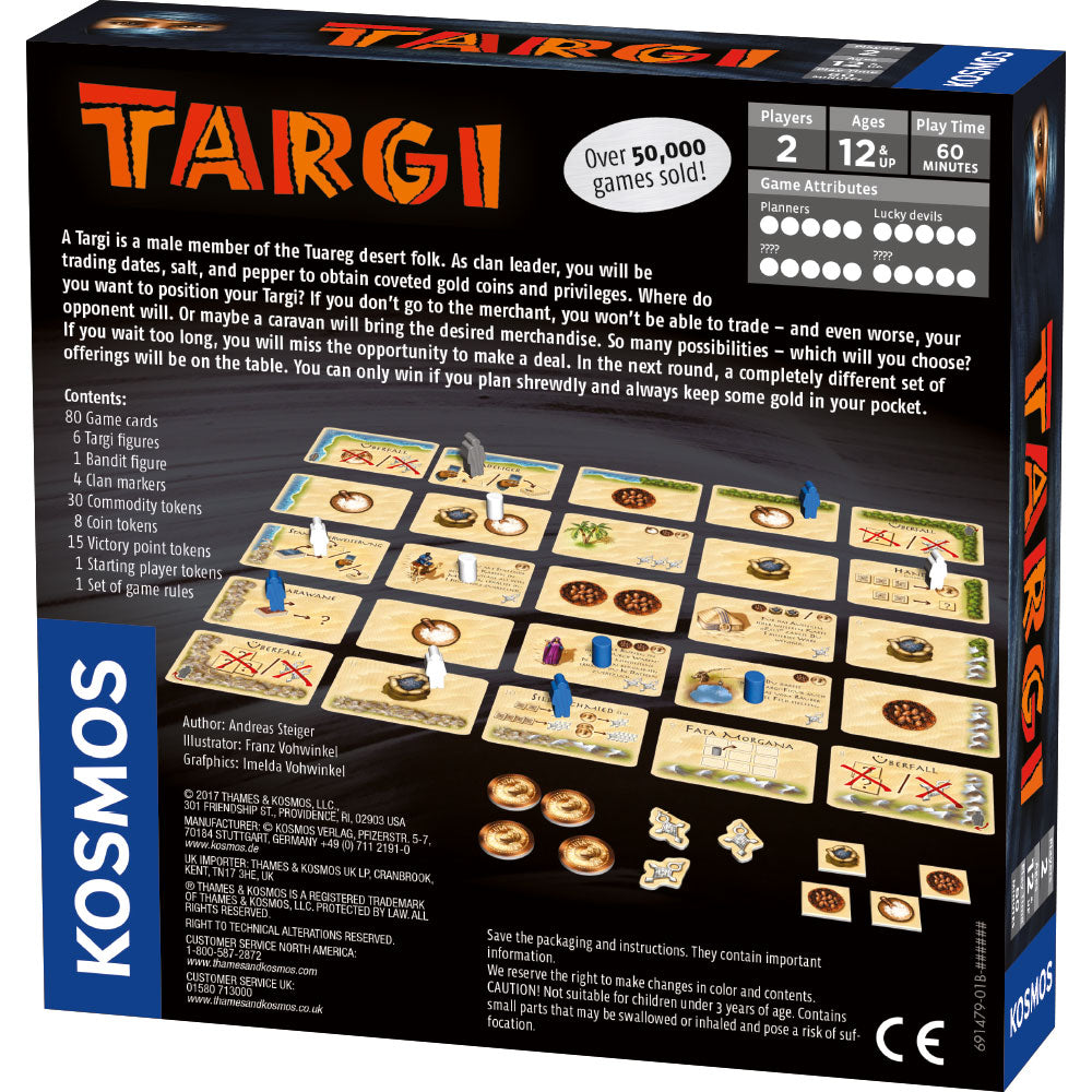 Targi - Board Game Chiến Thuật 2 Người - Thames & Kosmos
