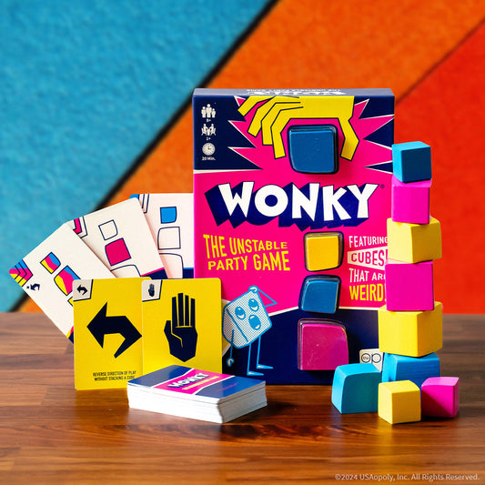 Wonky® - Trò chơi xếp tháp mất cân bằng - The Op Games