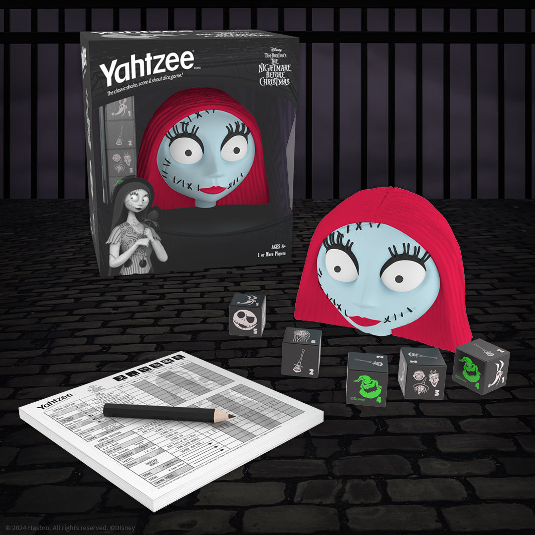 YAHTZEE®: Disney The Nightmare Before Christmas - Sally - Trò chơi xúc xắc - The Op Games