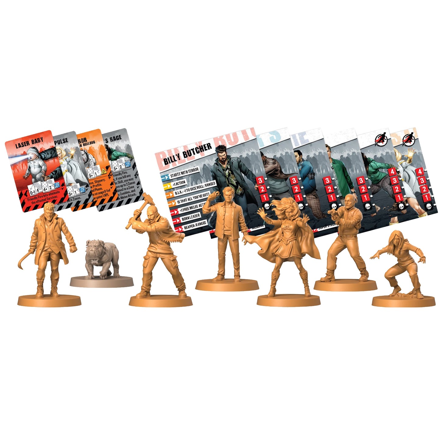 Zombicide The Boys Character Pack #2 The Boys - Bản mở rộng Board Game Chiến Thuật - CMON