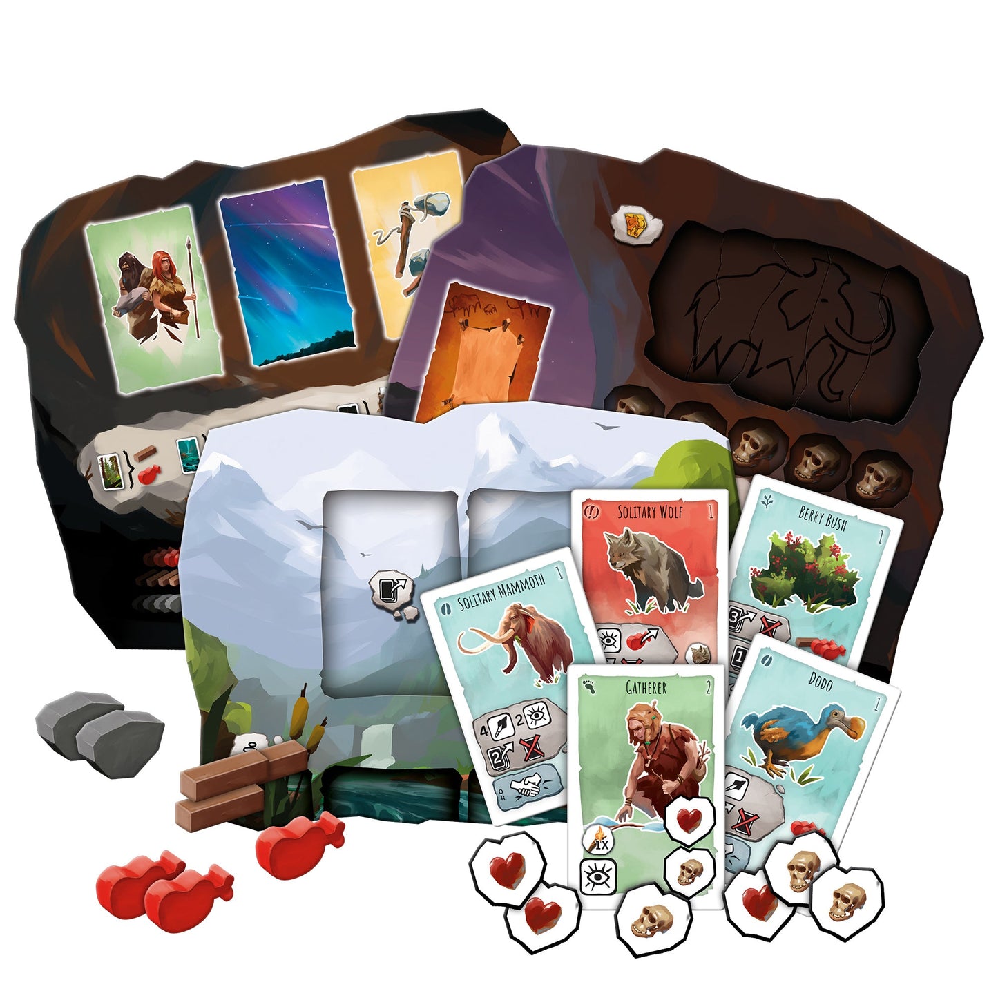 Paleo Board Game - Board Game Chiến Thuật Hợp Tác Thời Đồ Đá - Hans im Glück