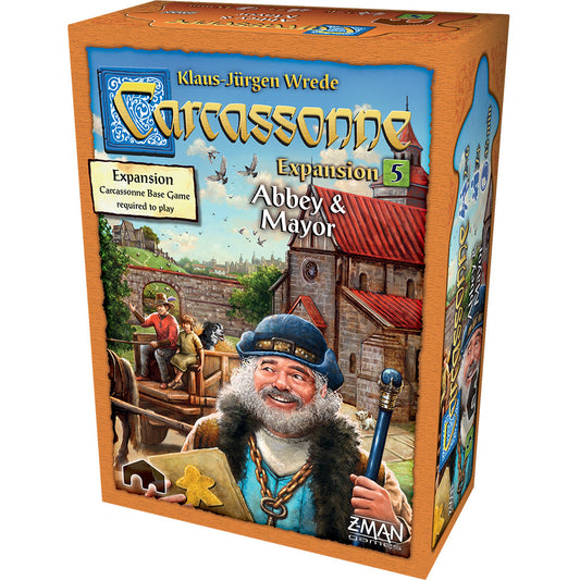 Carcassonne Abbey & Mayor - Bản mở rộng Board Game chiến thuật - Hans im Glück