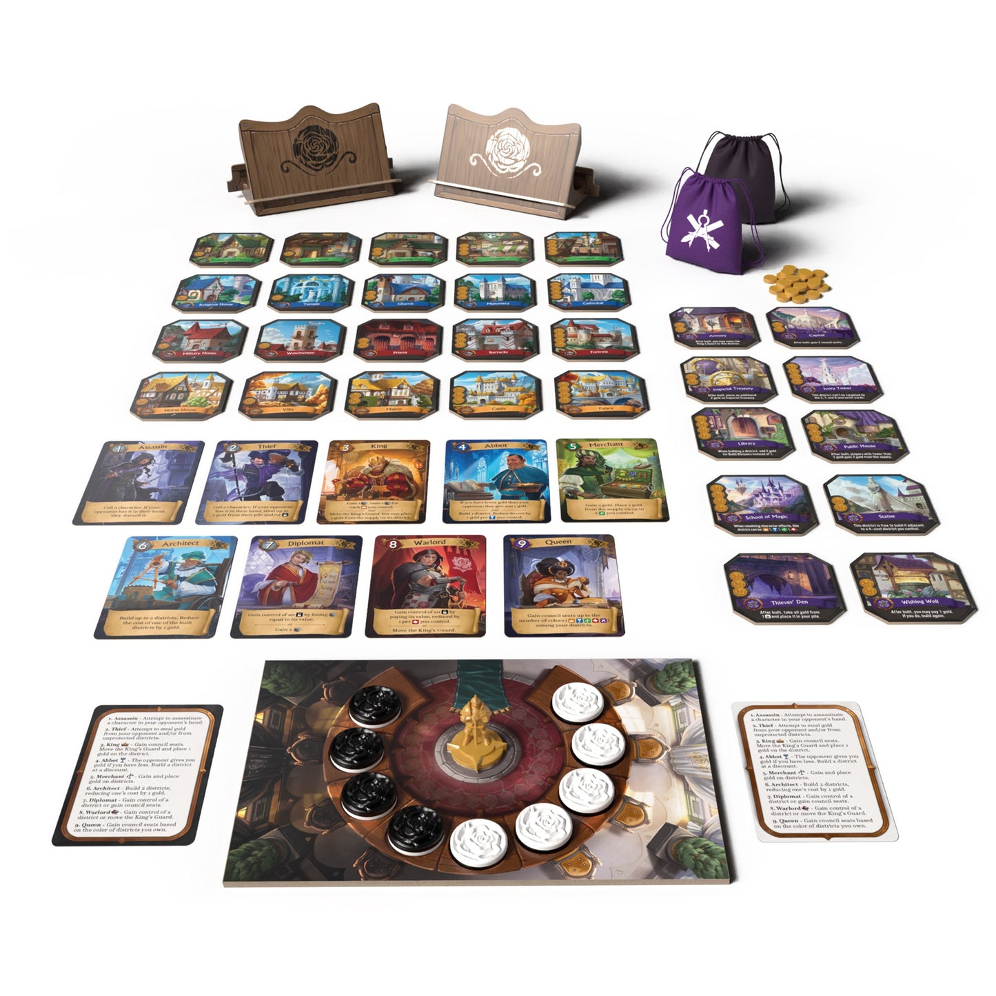 Citadels Duel Card Game