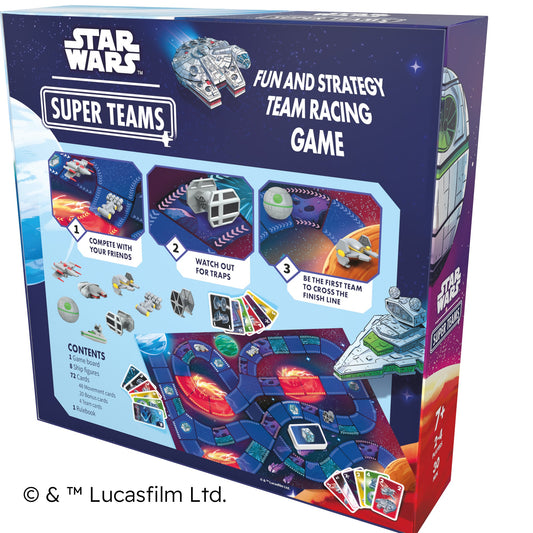 Star Wars Super Teams Clutch Box - Board game đua phi thuyền chiến thuật - Zygomatic