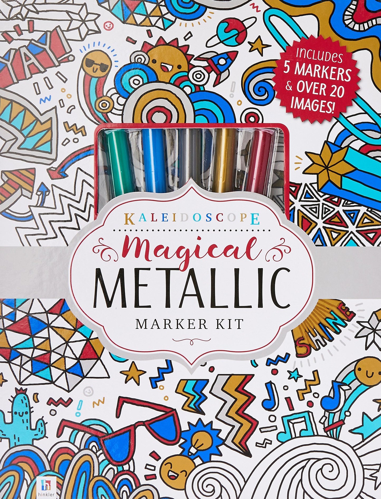 Kaleidoscope Magical Metallic Marker Kit