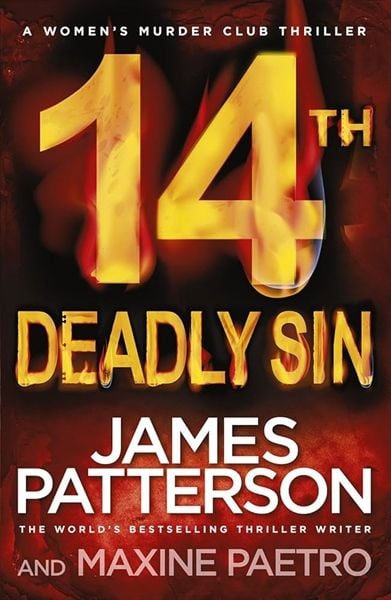 14th Deadly Sin - Sách Tiểu thuyết Trinh thám - James Patterson - Hình ảnh sản phẩm