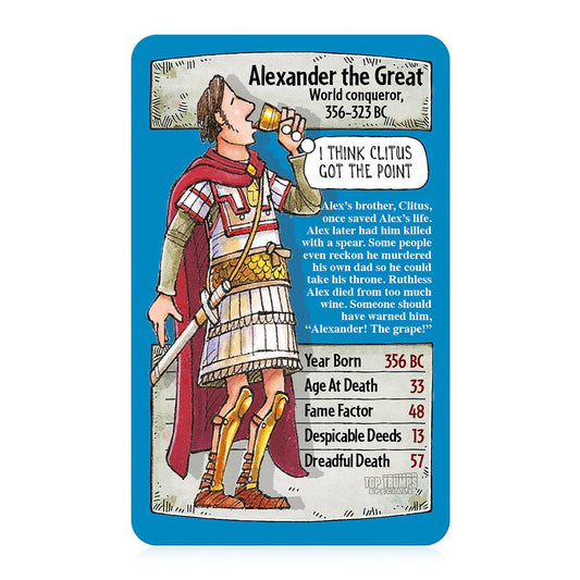 Horrible Histories Top Trumps Card Game - Trò Chơi Thẻ Bài Lịch Sử - Winning Moves - Hình ảnh chi tiết 2