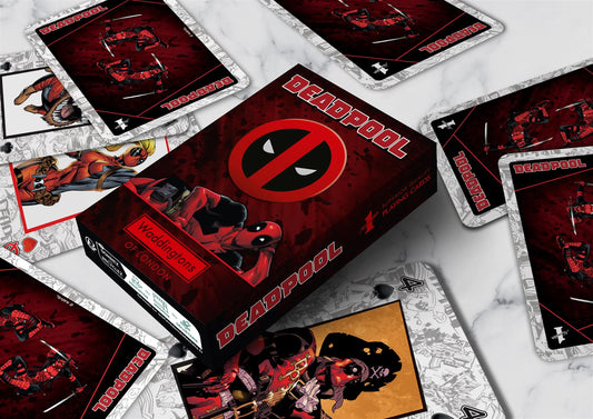 Deadpool Waddingtons Number 1 Playing Cards - Bộ Bài Tây Marvel Chính Hãng Waddingtons - Hình ảnh chi tiết 2