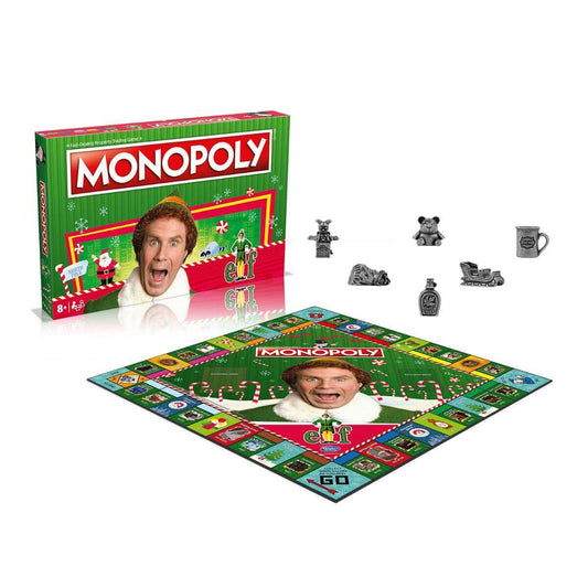 Elf Monopoly Board Game - Cờ Tỷ Phú Giáng Sinh Buddy The Elf - Winning Moves