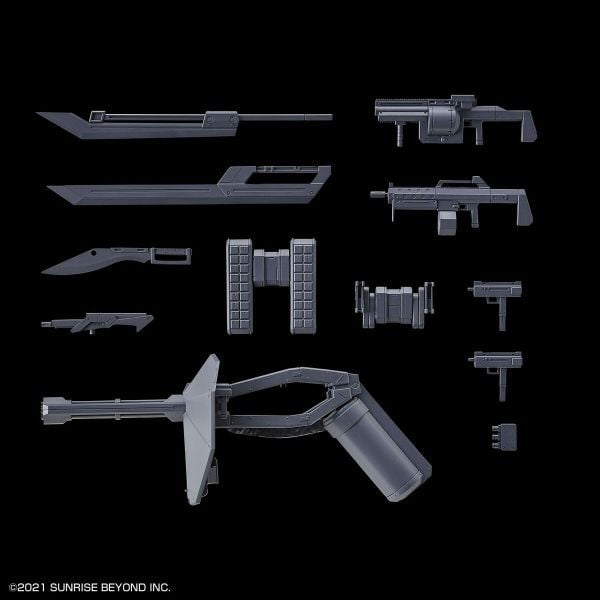 Amaim Warrior at the Borderline Weapon Set 2 - Kyoukai Senki - HG 1/72