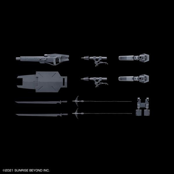 AMAIM Warrior at the Borderline Weapon Set 3 - Kyoukai Senki - HG 1/72