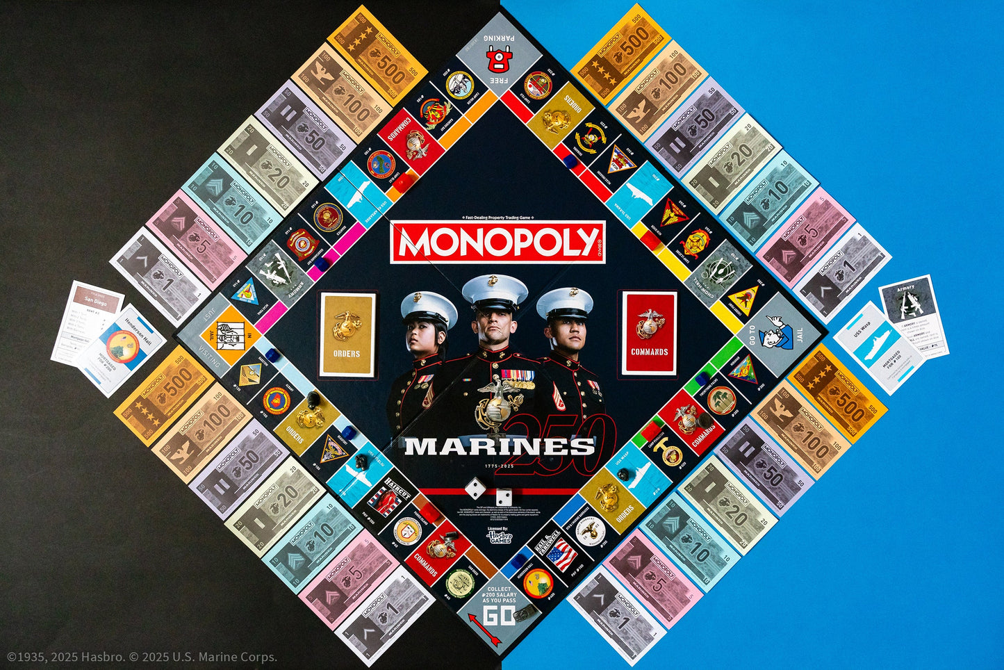 MONOPOLY®: Marines 250th Anniversary - Cờ tỷ phú bản kỷ niệm 250 năm - The Op Games