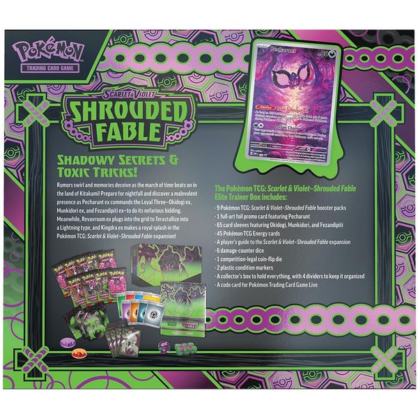 PE57 Bộ bài Pokemon TCG Scarlet & Violet Shrouded Fable Elite Trainer Box